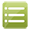 icona elenco verde